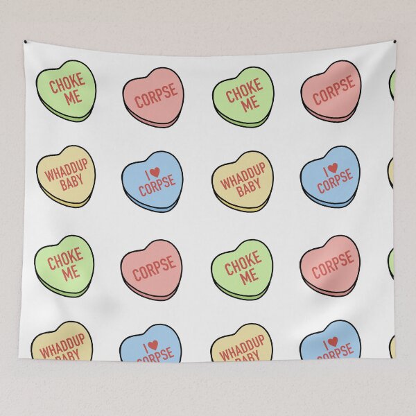 Artikelvorschau, Leichenmann Valentine Candy Hearts entworfen und verkauft von GhostLonging.