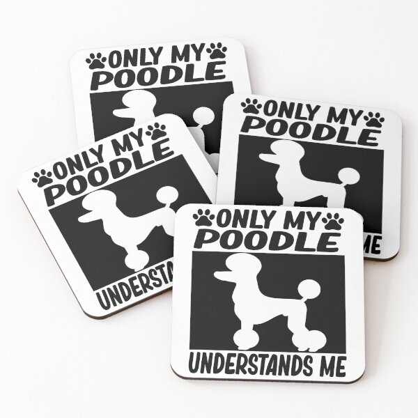 Item preview, only my poodle understands me funny poodle dog lover gift designed and sold by alaechamlal.