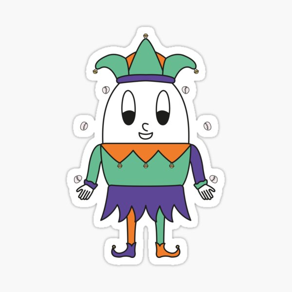 Jester Egg Sticker