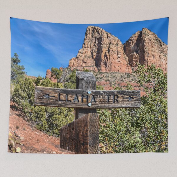 Item preview, Courthouse Butte Loop and Llama Trail Arizona USA sixteen designed and sold by tamal778.
