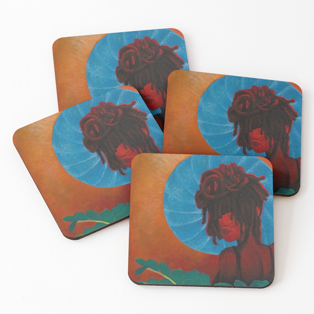 Item preview, Coasters (Set of 4) designed and sold by ArtistAmulinde.