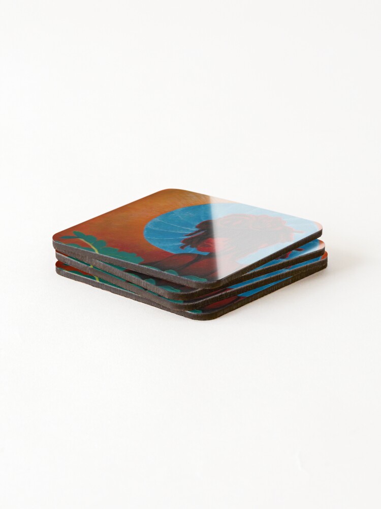 Thumbnail 4 of 5, Coasters (Set of 4), Exalted designed and sold by ArtistAmulinde.