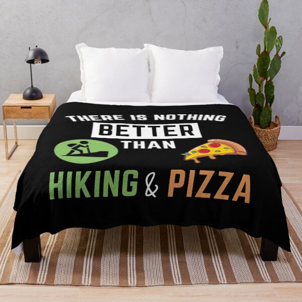 Artikelvorschau, Wandern und Pizza entworfen und verkauft von arjocansupplies.