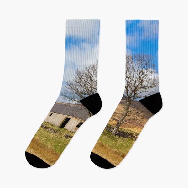 Item preview, Highland cottage with trees designed and sold by Dave Hare Photography.