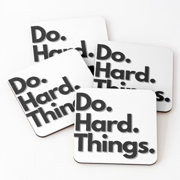 Item preview, Do. Hard. Things. designed and sold by BumbleDan.