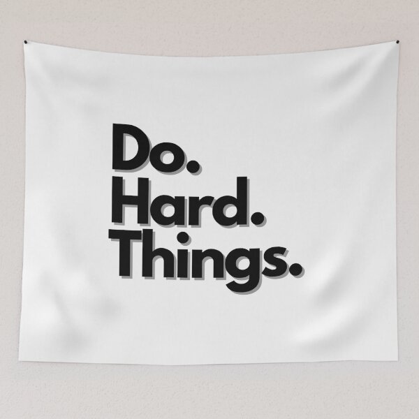 Item preview, Do. Hard. Things. designed and sold by BumbleDan.