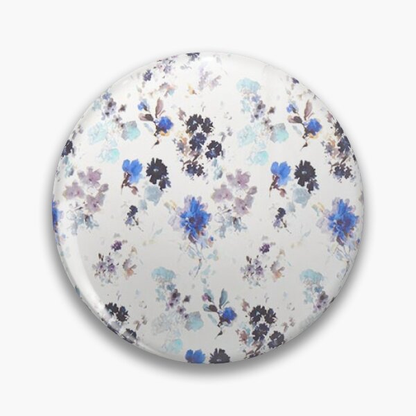 Item preview, Watercolor Flowers - White / Dusky Pink designed and sold by jwebmarket.