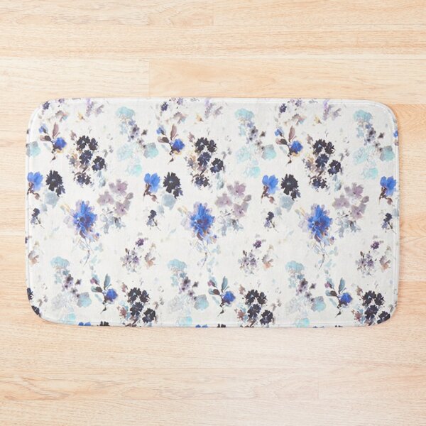 Item preview, Watercolor Flowers - White / Dusky Pink designed and sold by jwebmarket.