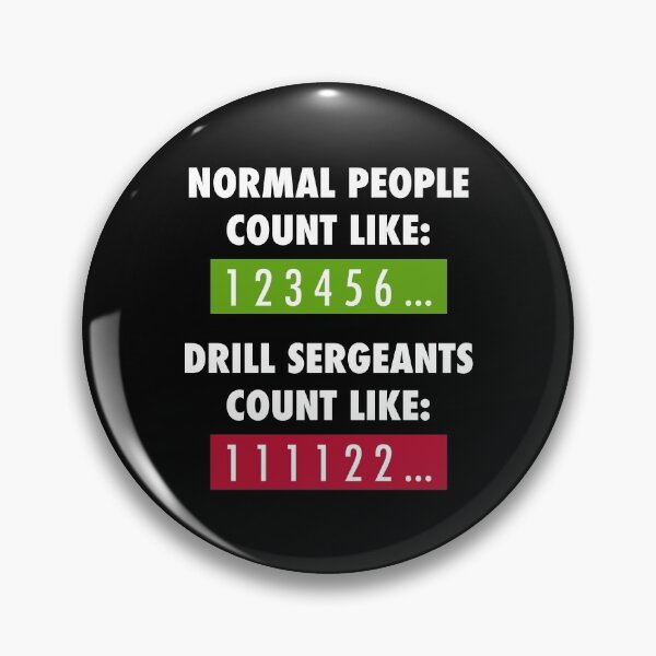 Item preview, Military Basic Training Drill Instructor Joke Funny Gift designed and sold by SuperFreshArt.