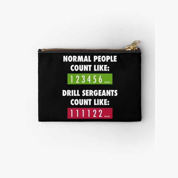 Item preview, Military Basic Training Drill Instructor Joke Funny Gift designed and sold by SuperFreshArt.