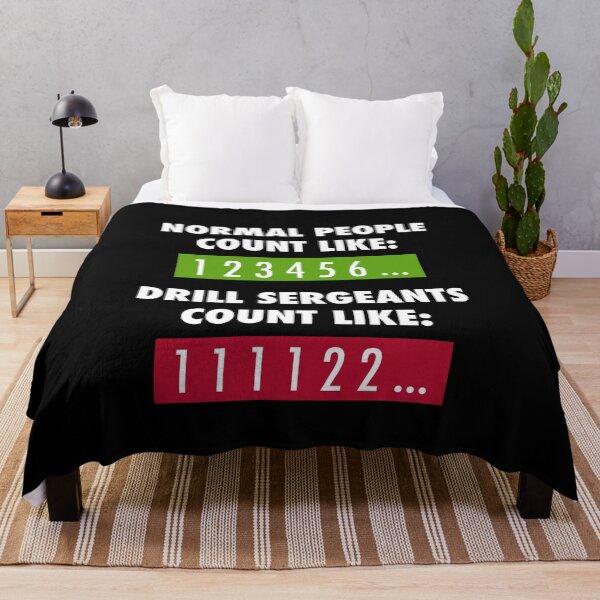 Item preview, Military Basic Training Drill Instructor Joke Funny Gift designed and sold by SuperFreshArt.