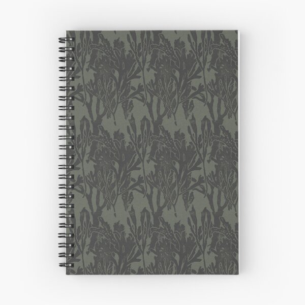 Item preview, Seaweed Wallpaper Linocut designed and sold by TomHewittDesign.