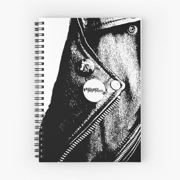Item preview, Middle Aged Pop Punk Leather Jacket designed and sold by Getonboardman.