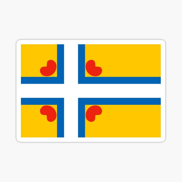 Greater Frisia Sticker