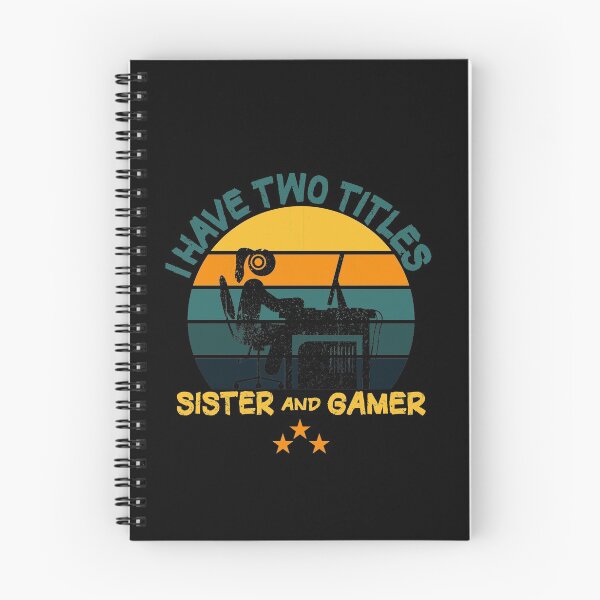 Item preview, vintage i have two titles sister and gamer designed and sold by thiag-o.