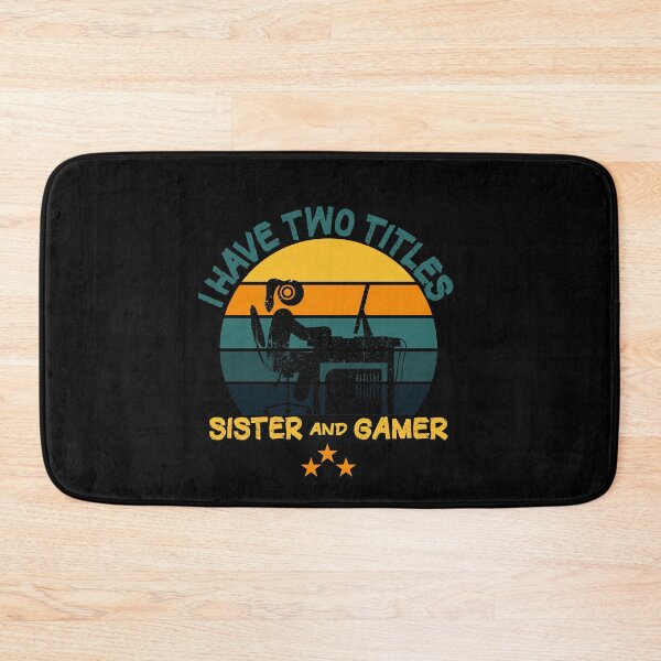 Item preview, vintage i have two titles sister and gamer  designed and sold by thiag-o.