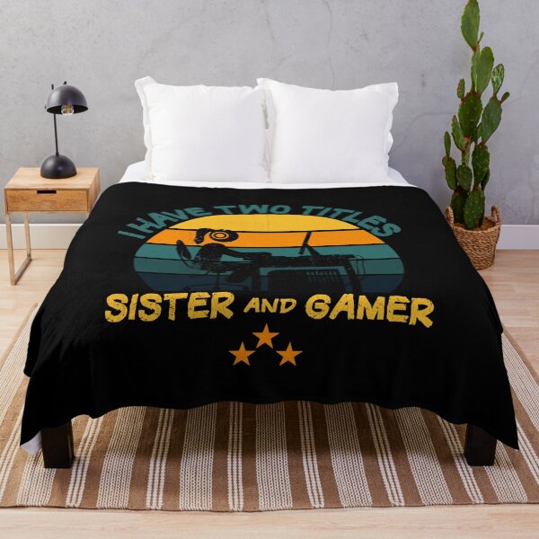 Item preview, vintage i have two titles sister and gamer designed and sold by thiag-o.