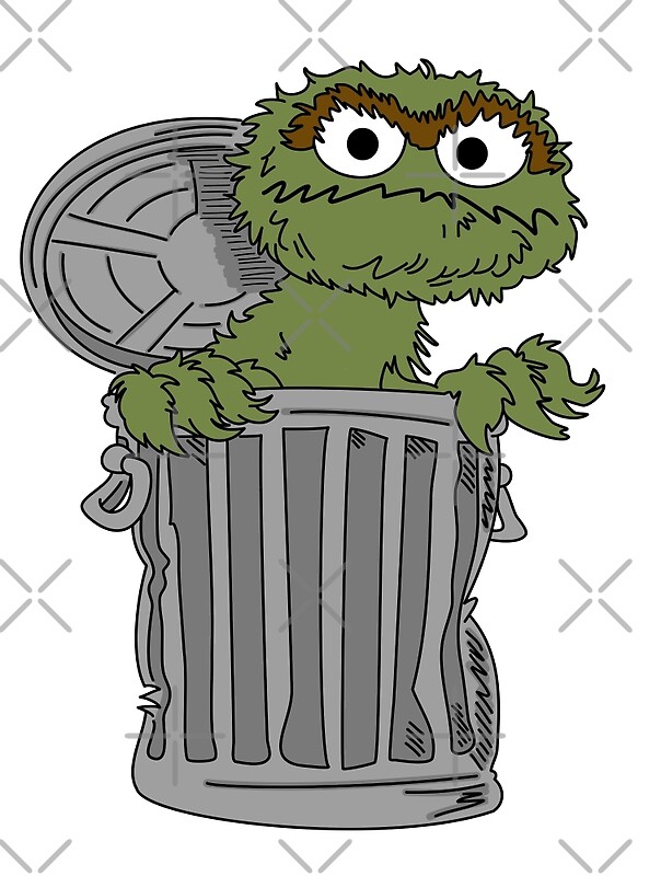 Drawing Of Oscar The Grouch Clip Art Library - vrogue.co