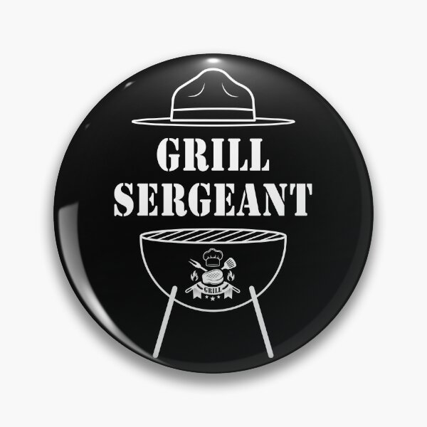 Item preview, Grill Sergeant Barbecue BBQ Grilling Joke Funny Gift designed and sold by SuperFreshArt.