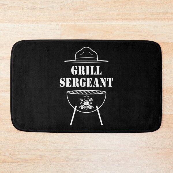 Item preview, Grill Sergeant Barbecue BBQ Grilling Joke Funny Gift designed and sold by SuperFreshArt.