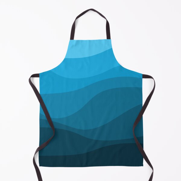Item preview, Blue wavy ocean designed and sold by BattaAnastasia.
