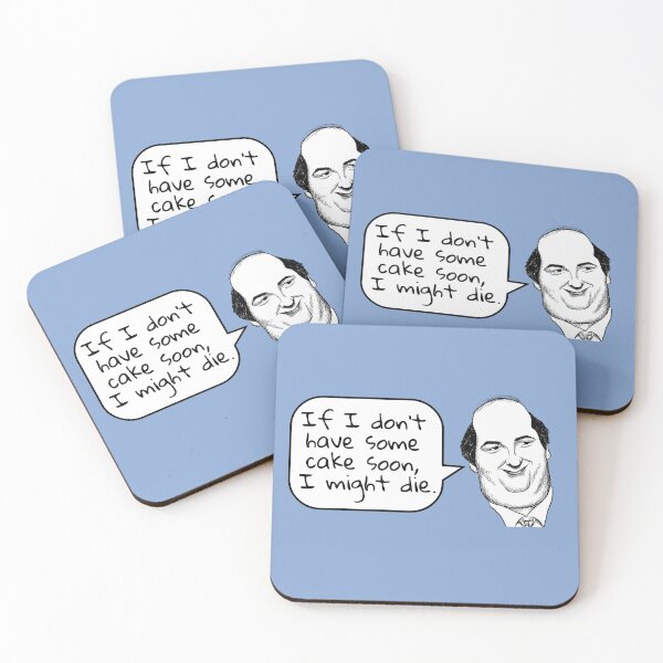 Item preview, The Office: Kevin Needs Cake designed and sold by BatemanBranding.