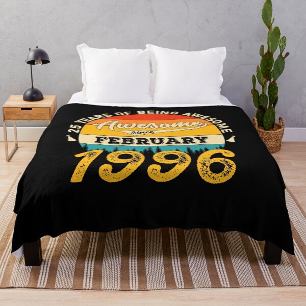 Item preview, 25th Birthday 25 Years Born In 1996 February designed and sold by Renergie.