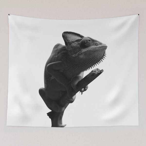 Item preview, Monochrome Chameleon designed and sold by wisemagpie.
