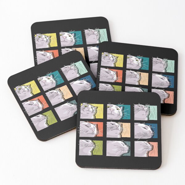 Item preview, Cat Vibing Meme / CatJAM - Cat Vibing to Music (Color) designed and sold by coolintent.