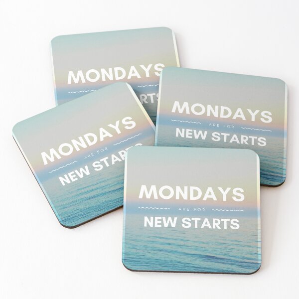 Item preview, Mondays are new starts designed and sold by Delicarte.