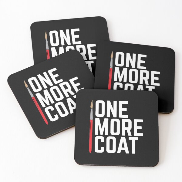 Item preview, One More Coat Miniature Painting designed and sold by DnlDesigns.