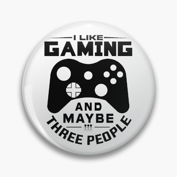 Item preview, I Like Gaming And Maybe Three People, funny gaming gift ideas designed and sold by bdmart33.