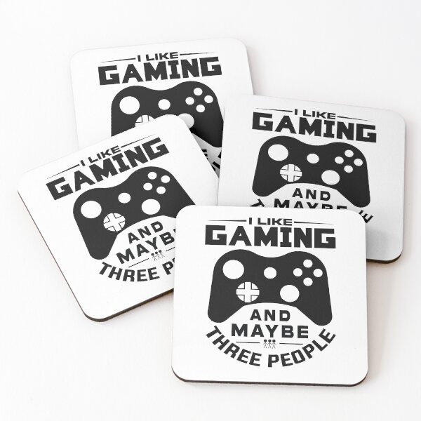 Item preview, I Like Gaming And Maybe Three People, funny gaming gift ideas designed and sold by bdmart33.
