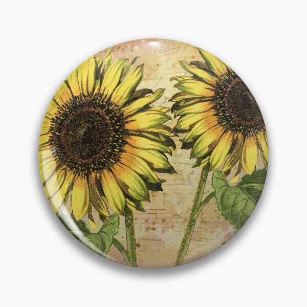 Item preview, Ephemera de música vintage de girasol designed and sold by FishHuntLife.