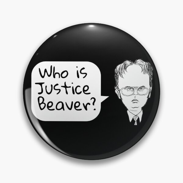 Item preview, The Office, Dwight Schrutte: Who Is Justice Beaver? designed and sold by BatemanBranding.