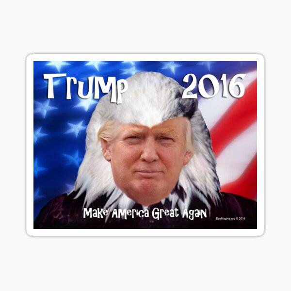 Trump Eagle Sticker