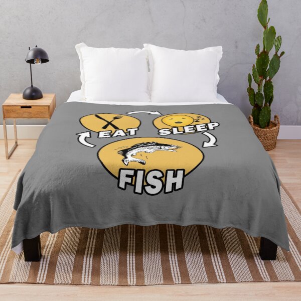 Item preview, Eat Sleep Fish Repeat designed and sold by teledesign.