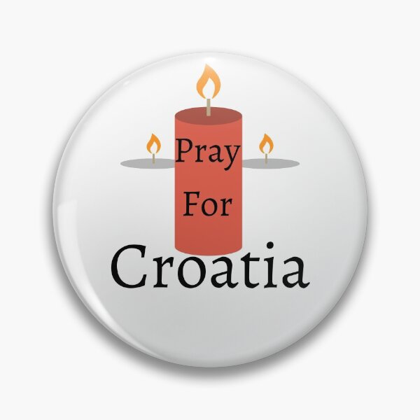 Item preview, pray for croatia designed and sold by GabyVGalindo.