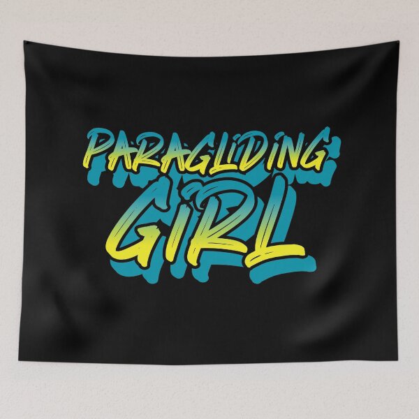 Item preview, Paragliding Girl designed and sold by joabaj.