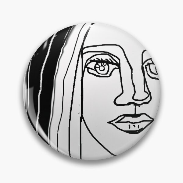 Item preview, Lady Grey in black and white. designed and sold by cbishopbailey.