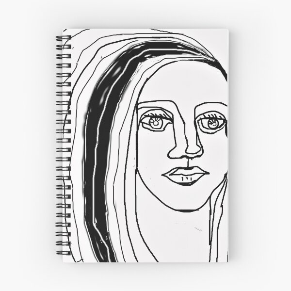 Item preview, Lady Grey in black and white. designed and sold by cbishopbailey.