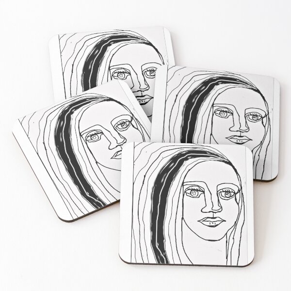 Item preview, Lady Grey in black and white. designed and sold by cbishopbailey.