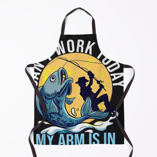 Item preview, Cant Work Today My Arm Is In A Cast Funny Fishing Quote TShirt0 designed and sold by josephvinson689.
