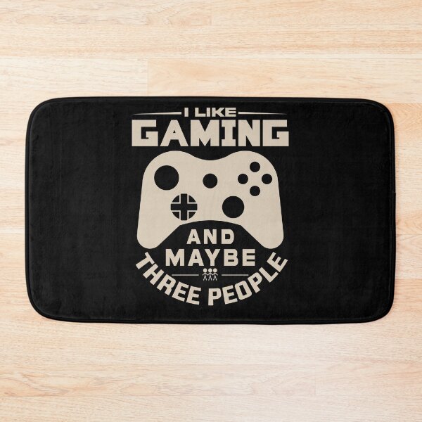 Item preview, I Like Gaming And Maybe Three People - gaming lover designed and sold by bdmart33.