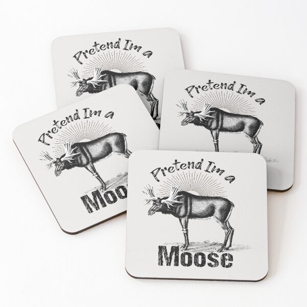 Item preview, Pretend Im a Moose Camping - Camper / Hiker Funny Gift Ideas for christmas Moose lovers designed and sold by biigshow.