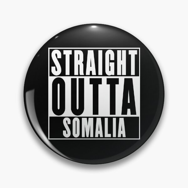 Item preview, Straight Outta Somalia designed and sold by RandomStuffShop.