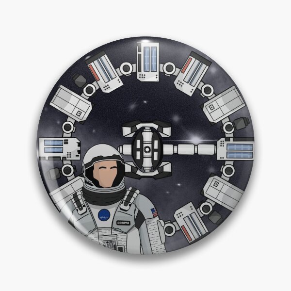 Item preview, Cooper and The Endurance - Interstellar designed and sold by karinaargueta.