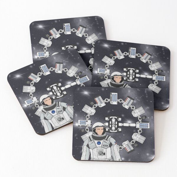 Item preview, Cooper and The Endurance - Interstellar designed and sold by karinaargueta.