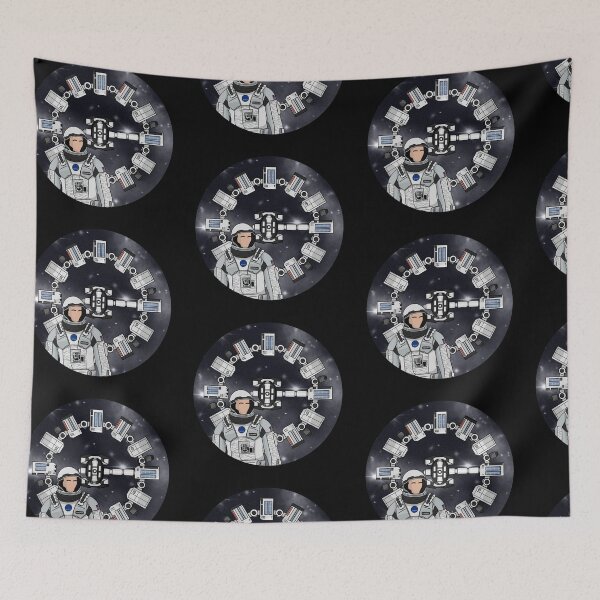 Item preview, Cooper and The Endurance - Interstellar designed and sold by karinaargueta.