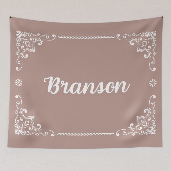 Item preview, Branson - Monogram Boho Style (Pastel Pink) designed and sold by CityCollection.
